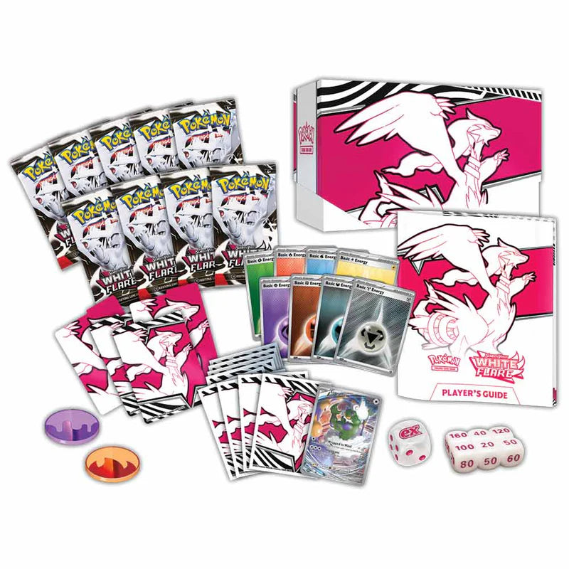 Pokemon TCG: Scarlet and Violet - White Flare Elite Trainer Box Ingles
