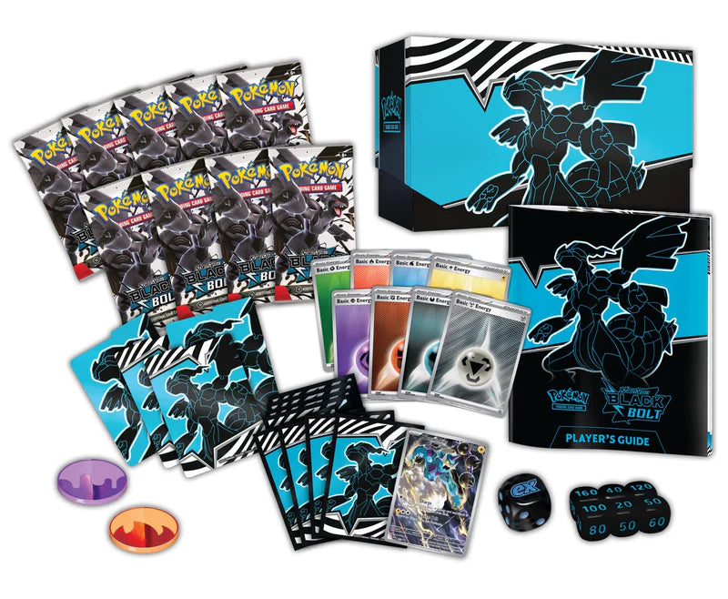 Pokemon TCG: Scarlet and Violet -  Black Bolt Elite Trainer Box Ingles