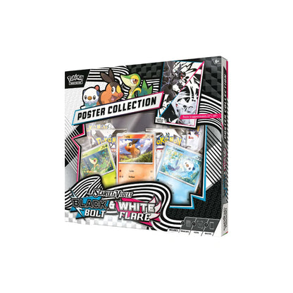 Pokemon TCG: Scarlet and Violet - Black Bolt and White Flare Poster Collection Ingles