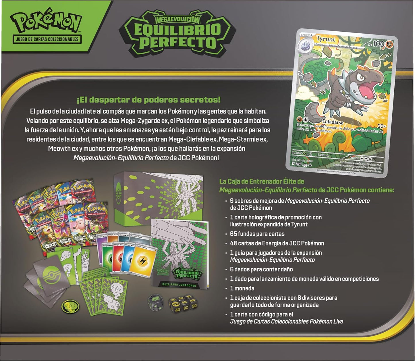 Pokémon TCG Equilibrio Perfecto Elite Trainer Box en Español