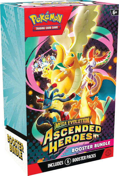 Pokémon TCG Ascended Heroes Booster Bundle en Inglés