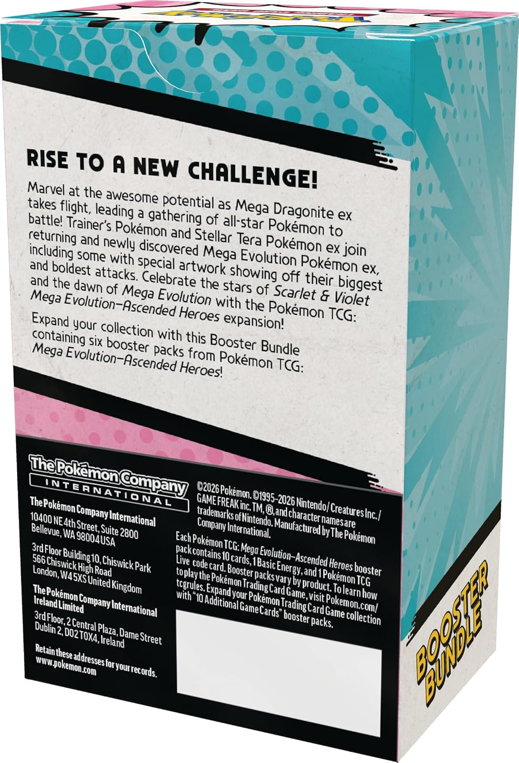 Pokémon TCG Ascended Heroes Booster Bundle en Inglés