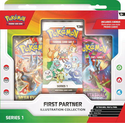 Pokémon TCG First Partner Collection 30 Aniversario Booster en Inglés