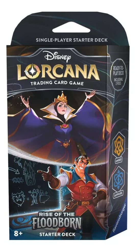 Ravensburger Disney Lorcana TCG: Starter Deck Reyna Malvada - Gaston Rise of the Floodborn