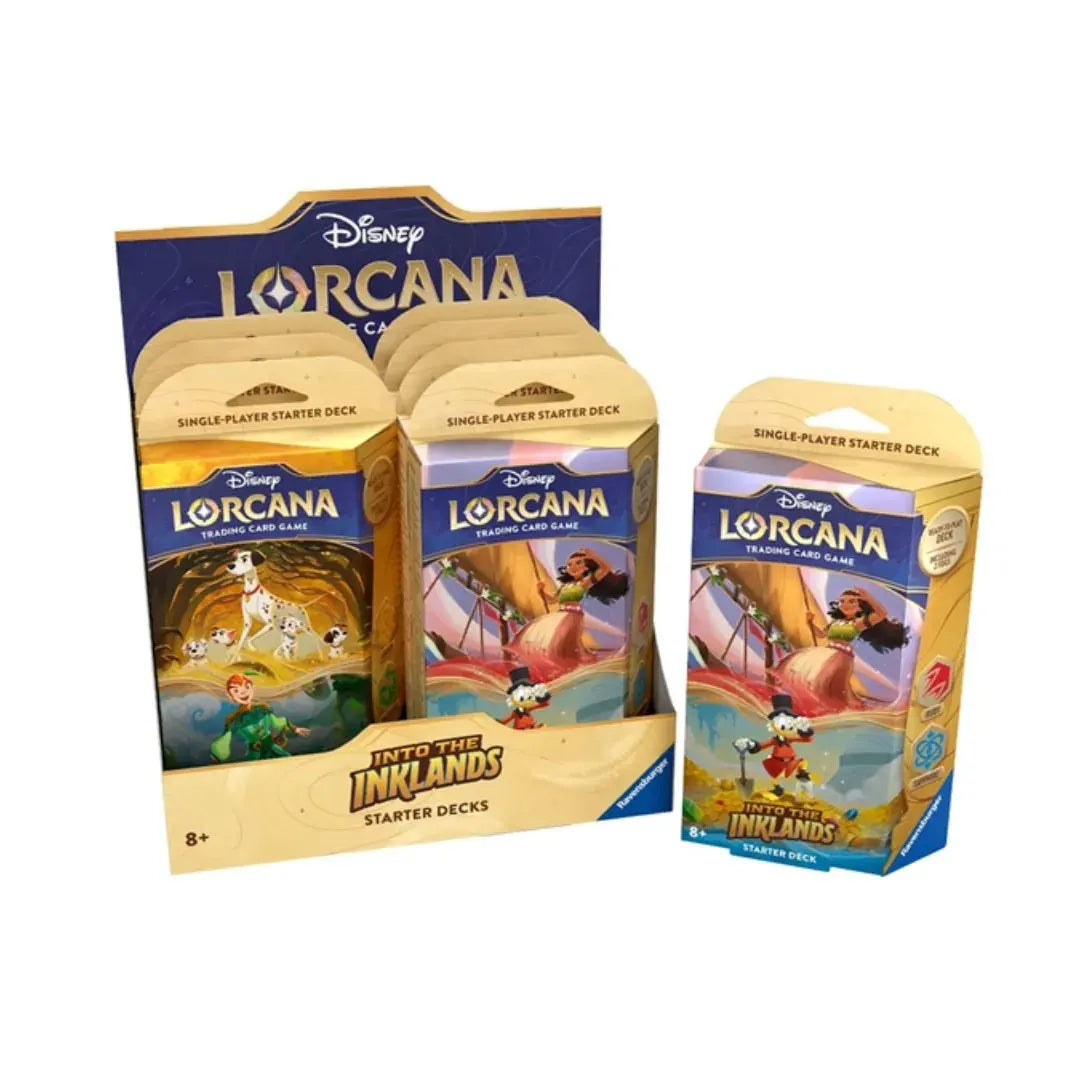 Ravensburger Disney Lorcana TCG: Starter Deck Moana - Rico Mcpato Into the Inklands
