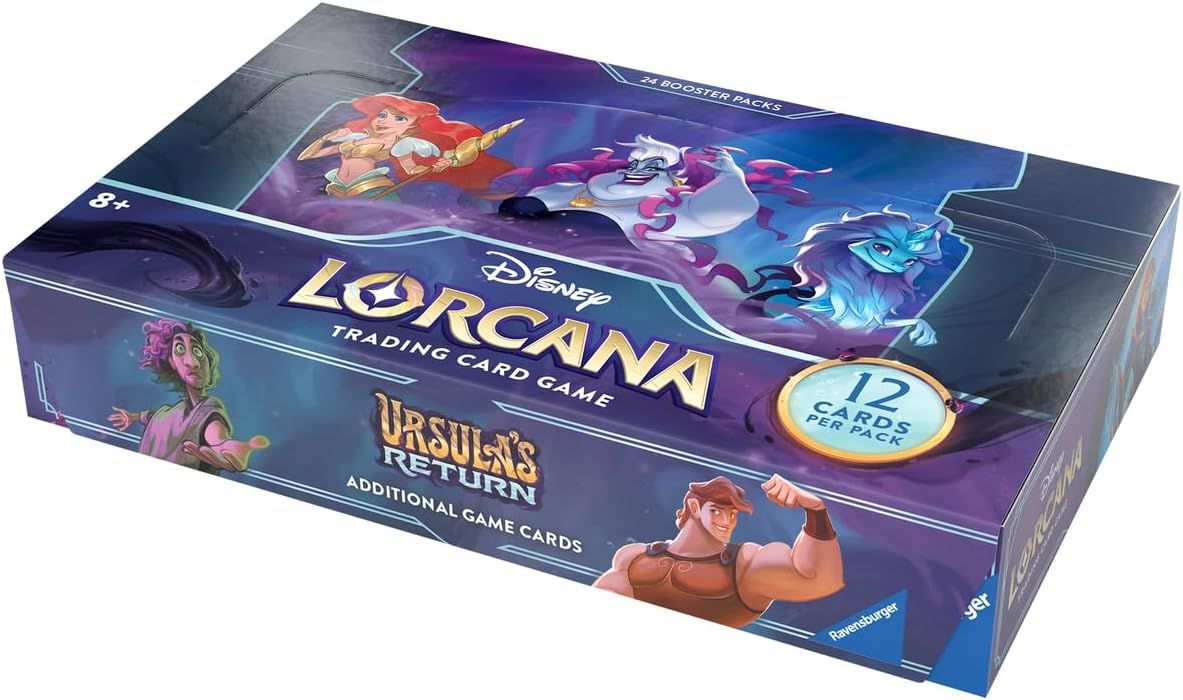 Ravensburger Disney Lorcana TCG: Ursula´s Return 24 Booster
