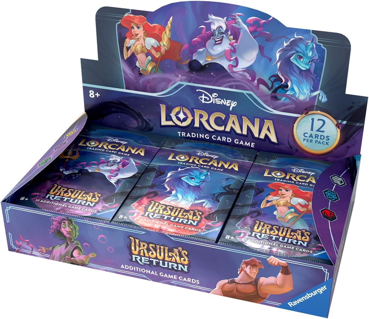 Ravensburger Disney Lorcana TCG: Ursula´s Return 24 Booster