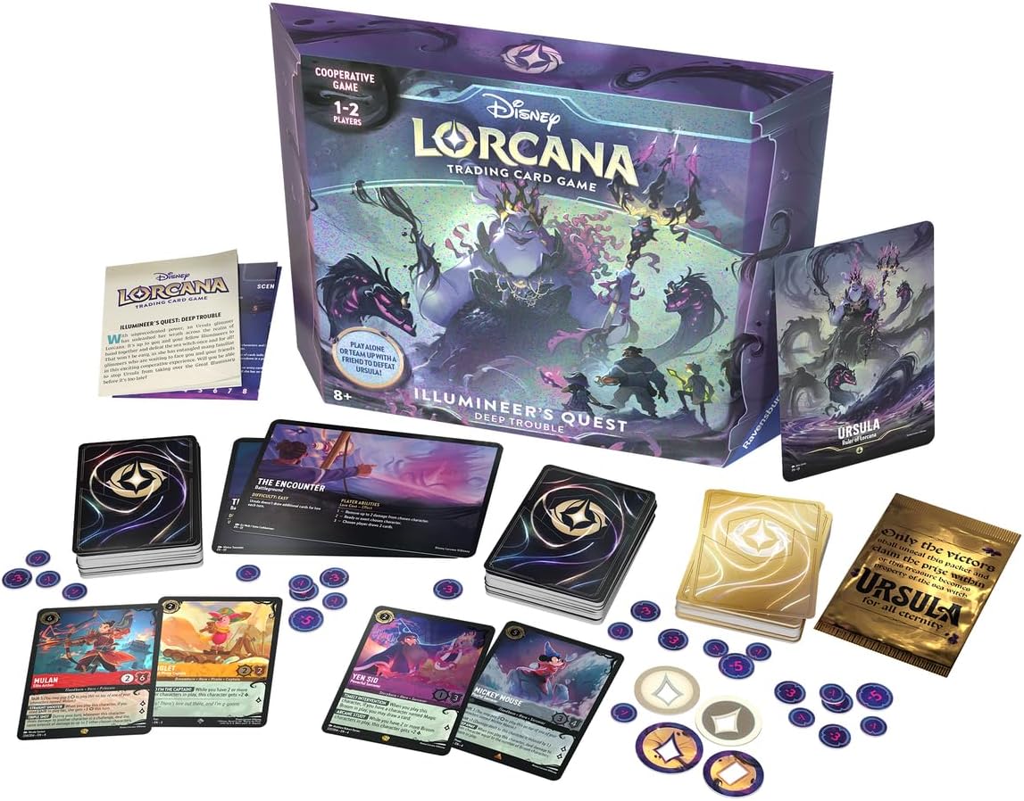 Ravensburger Disney Lorcana TCG: Gift Set Ursula Illumineer´s Quest