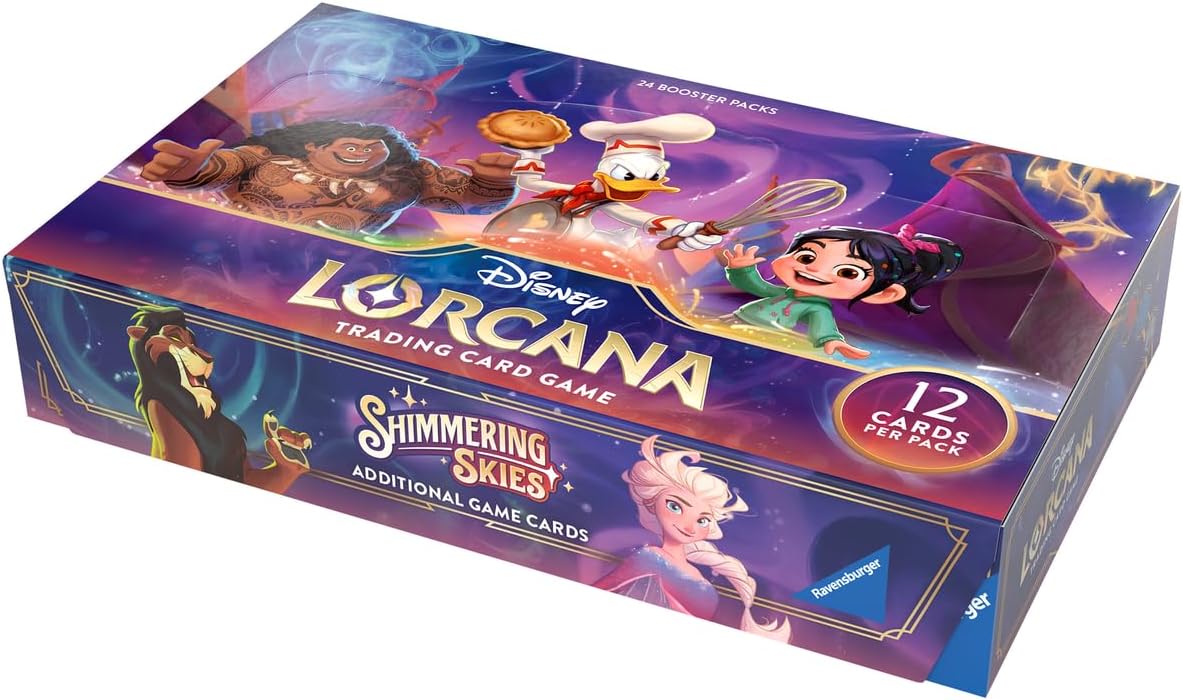 Ravensburger Disney Lorcana TCG: Shimmering Skies 24 Booster