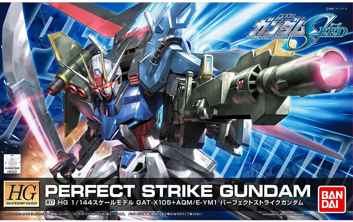Bandai Kit de Modelo GUNDAM Hg 1/144  R17 Perfect Strike
