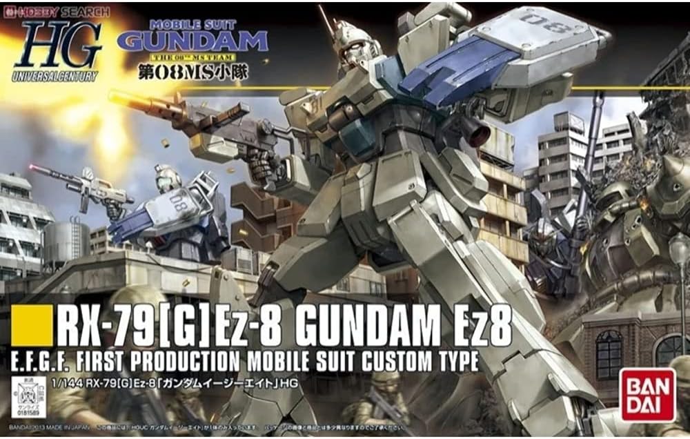 Bandai Hobby Model Kit GUNDAM HG 1/144 Ground Type