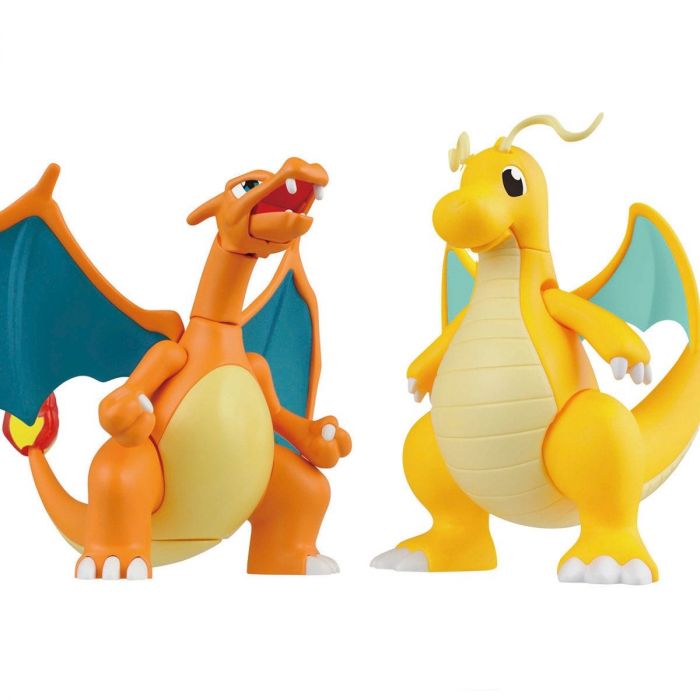 Bandai Hobby Model Kit  Charizard y Dragonite - Pokemon