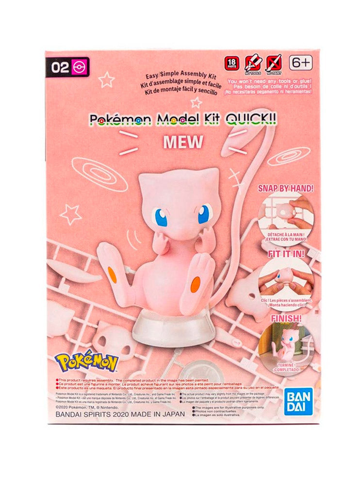 Bandai Hobby Model Kit Quick Mew 02 - Pokemon