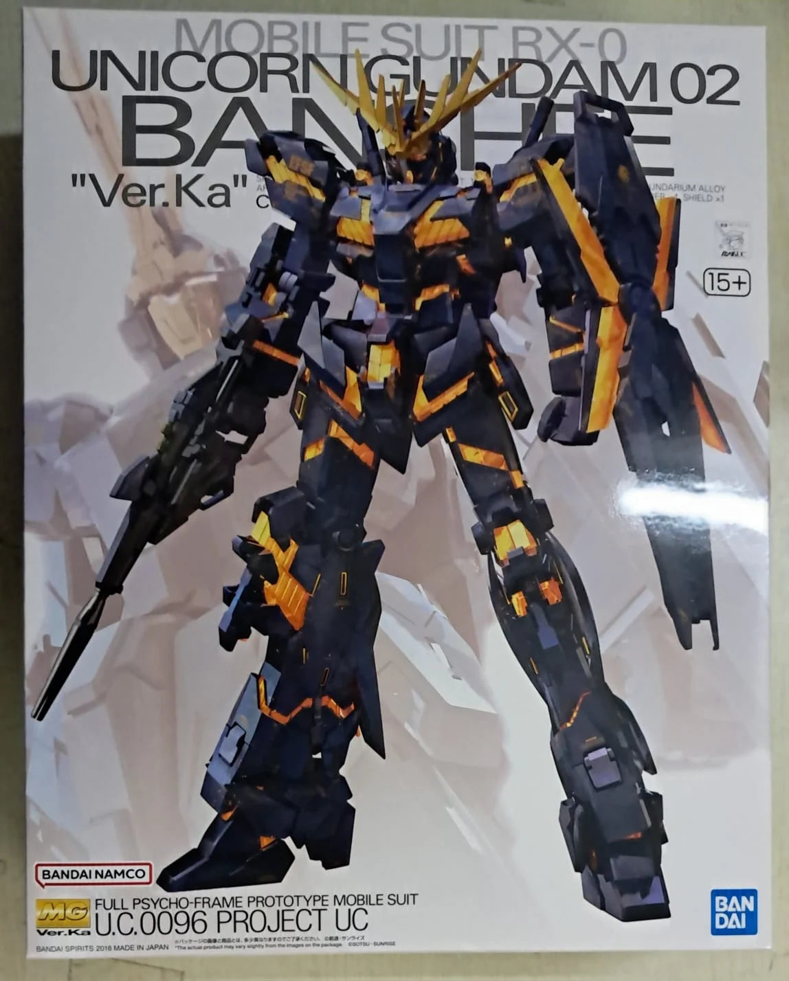 Bandai Hobby Gundam Unicorn Banshee Ver Ka MG 1/100