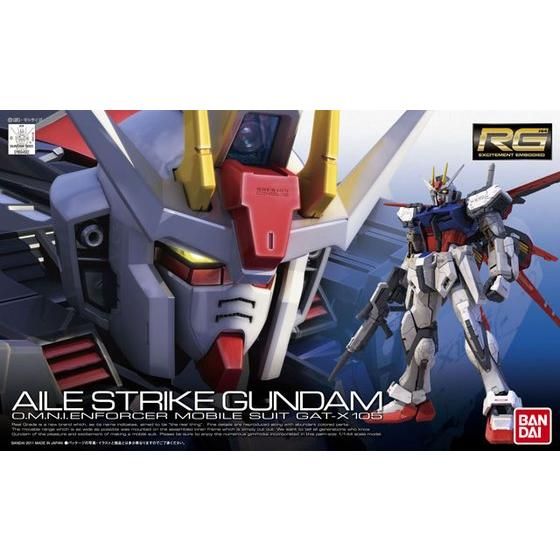 Bandai Hobby Gundam Aile Strike Gundam RG 1/144