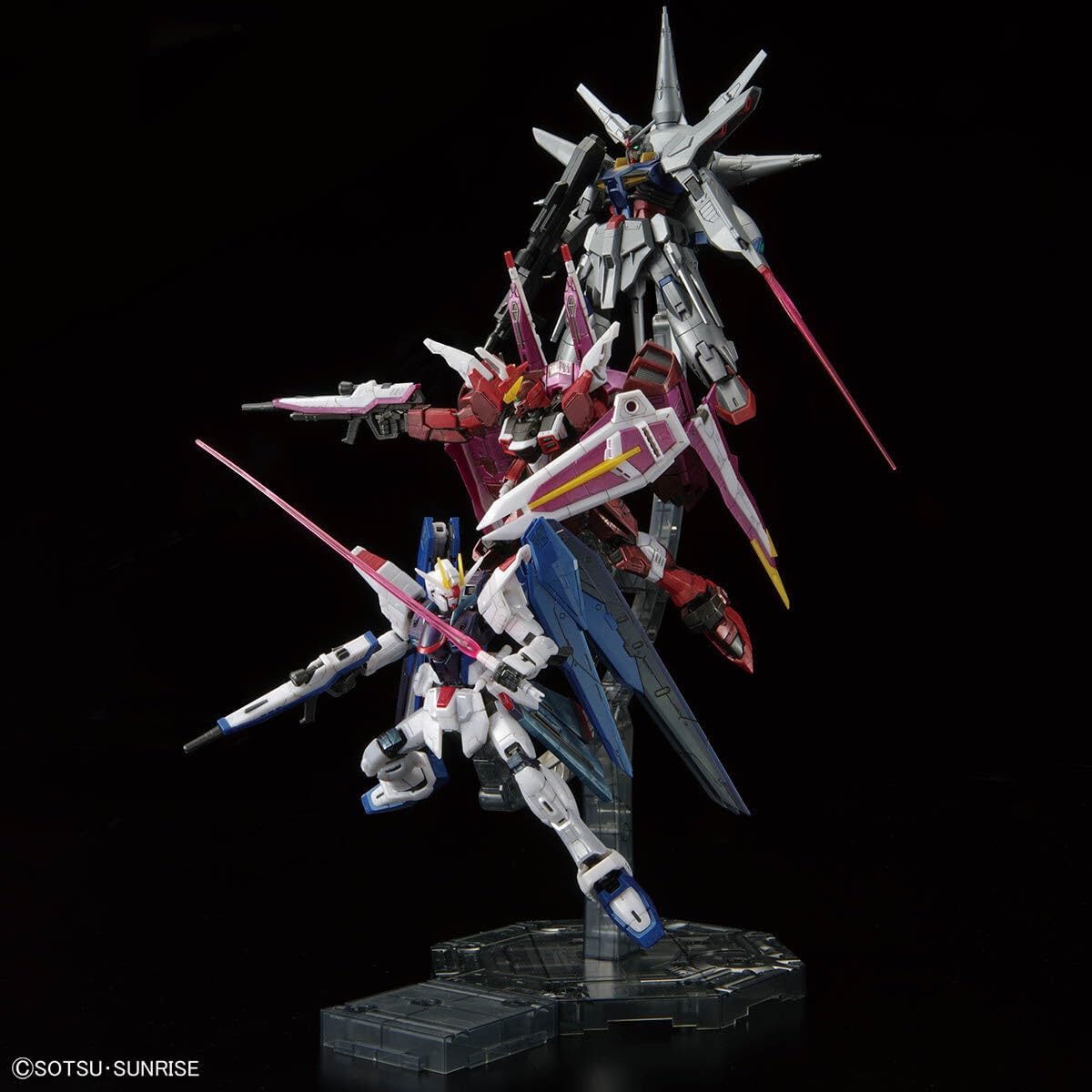 Bandai Model Kit GUNDAM Mobile Suit Seed 20Th Anniversary Ms Set (Metallic)