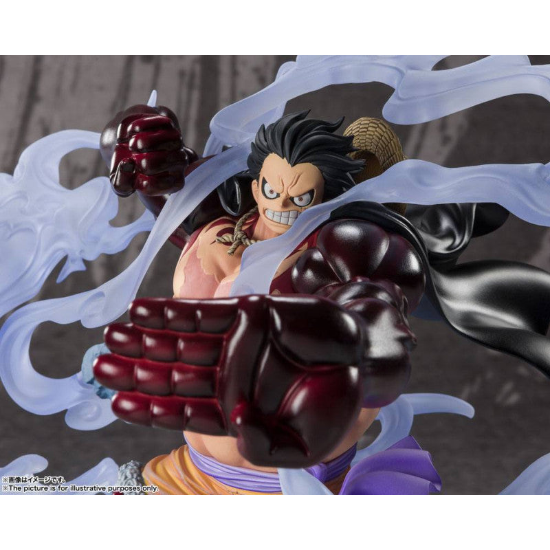 Bandai Figuarts Zero One Piece - Extra Battle Monkey D Luffy Gear4 Three Captains Onigashima