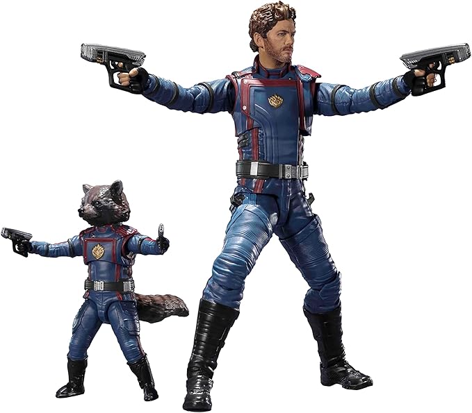 SH Figuarts Star Lord & Rocket Raccoon (Guardians Of The Galaxy: Vol. 3)