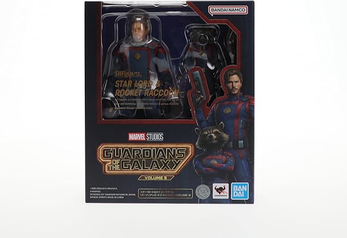 SH Figuarts Star Lord & Rocket Raccoon (Guardians Of The Galaxy: Vol. 3)