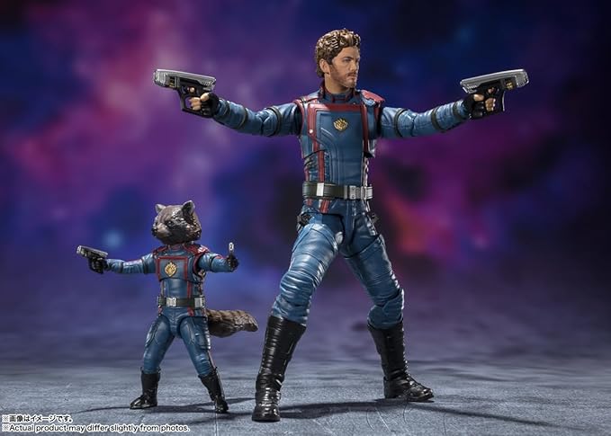 SH Figuarts Star Lord & Rocket Raccoon (Guardians Of The Galaxy: Vol. 3)