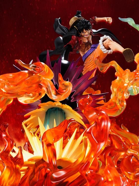 Bandai Figuarts Zero One Piece - Extra Battle Spectacle Monkey.D.Luffy -Red Roc-