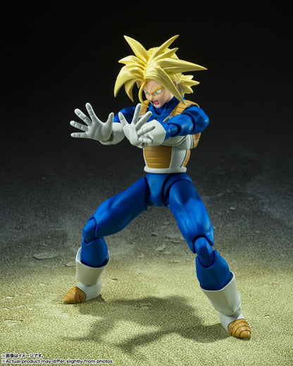 S.H. MonsterArts Dragon Ball Super Saiyan Trunks  Infinite Latent Super Power Reissue
