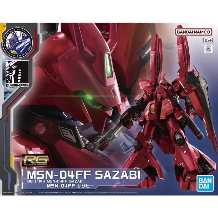 Bandai Kit de Modelo GUNDAM RG 1/144 MSN-04FF Sazabi