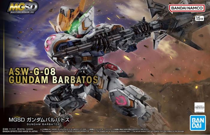 Bandai Kit de Modelo GUNDAM Master Grade SD Barbatos