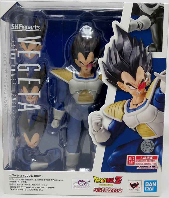 SH Figuarts Dragon Ball - Vegeta 24000 Power Level