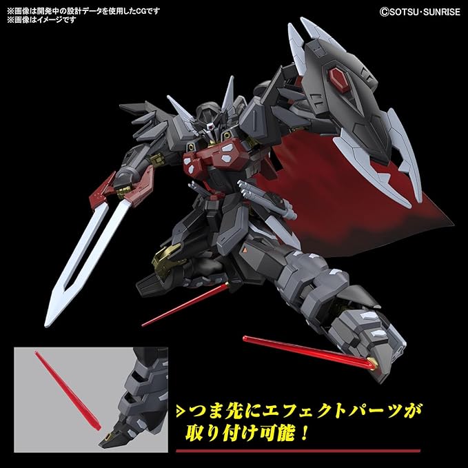 Bandai Model Kit GUNDAM Hg 1/144 Black Knight Squad Shi-Ve.A