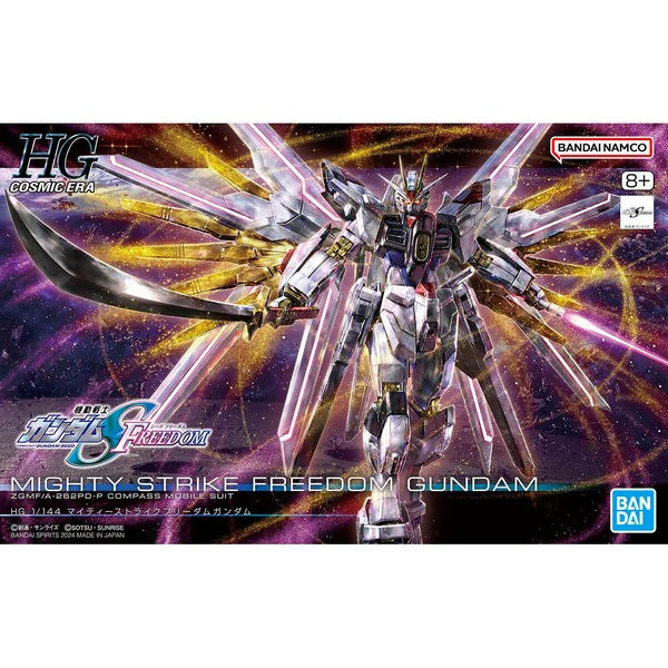Bandai Model Kit GUNDAM Hg 1/144 Mighty Strike Freedom