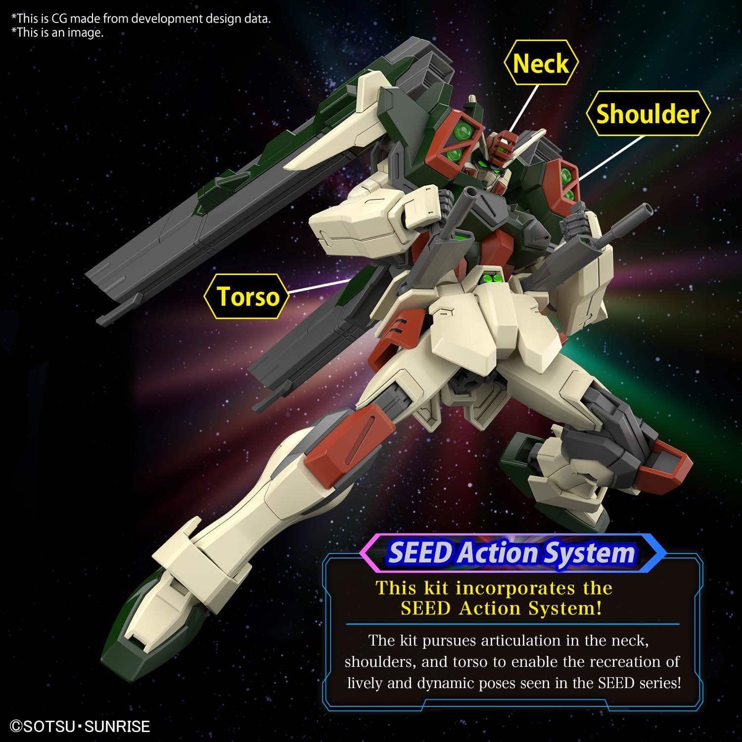 Bandai Model Kit GUNDAM Hg 1/144 Lightning Buster