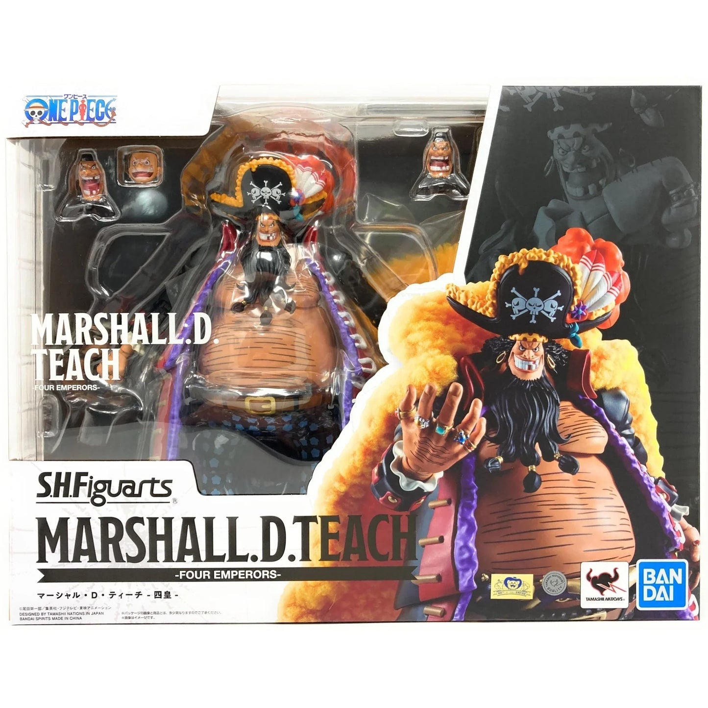 S.H.Figuarts One Piece Marshall D. Teach Four Emperors