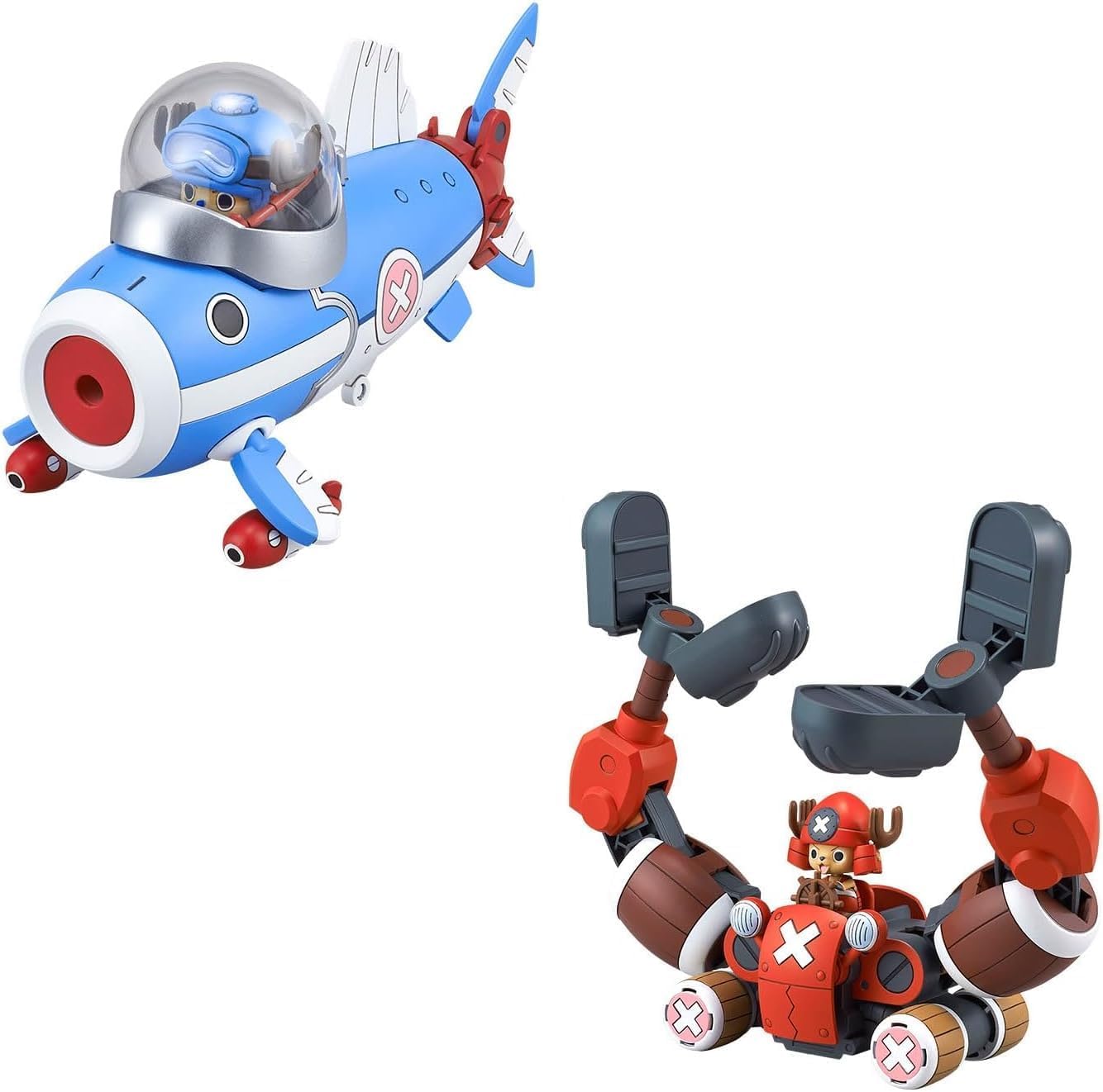 Bandai Model Kit One Piece Chopper Submarine y Chopper Crane