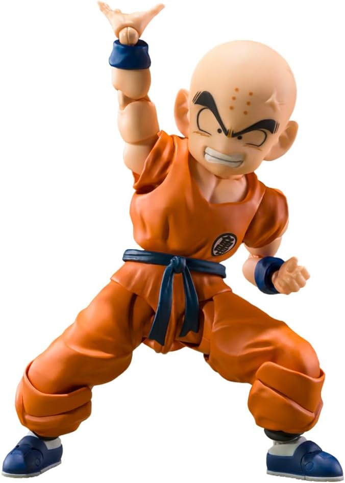 SH Figuarts Krillin Son Goku's Old Friend Dragon Ball Z Figura de Acción