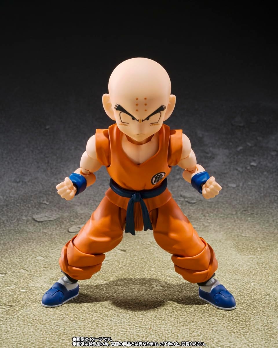 SH Figuarts Krillin Son Goku's Old Friend Dragon Ball Z Figura de Acción