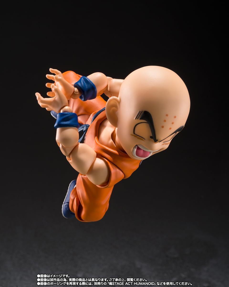 SH Figuarts Krillin Son Goku's Old Friend Dragon Ball Z Figura de Acción