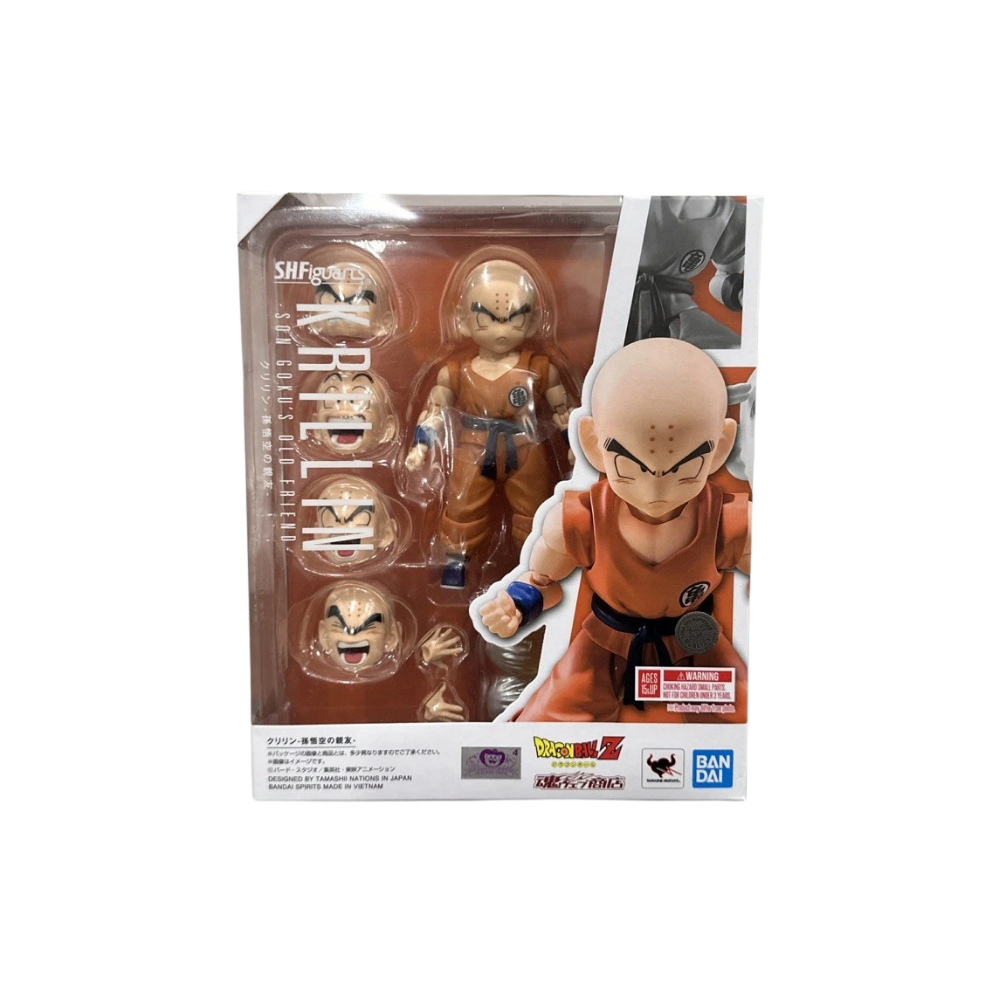 SH Figuarts Krillin Son Goku's Old Friend Dragon Ball Z Figura de Acción
