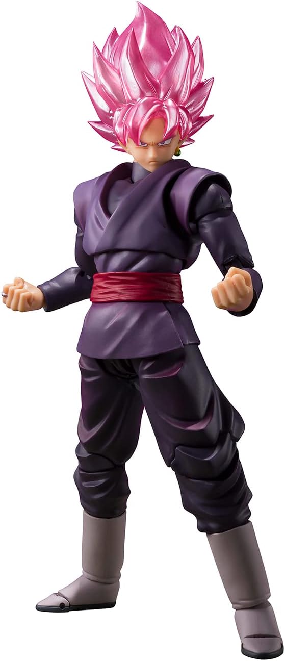SH Figuarts Goku Black Super Saiyan Rosé Dragon Ball Super Figura de Acción