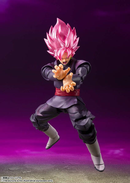 SH Figuarts Goku Black Super Saiyan Rosé Dragon Ball Super Figura de Acción