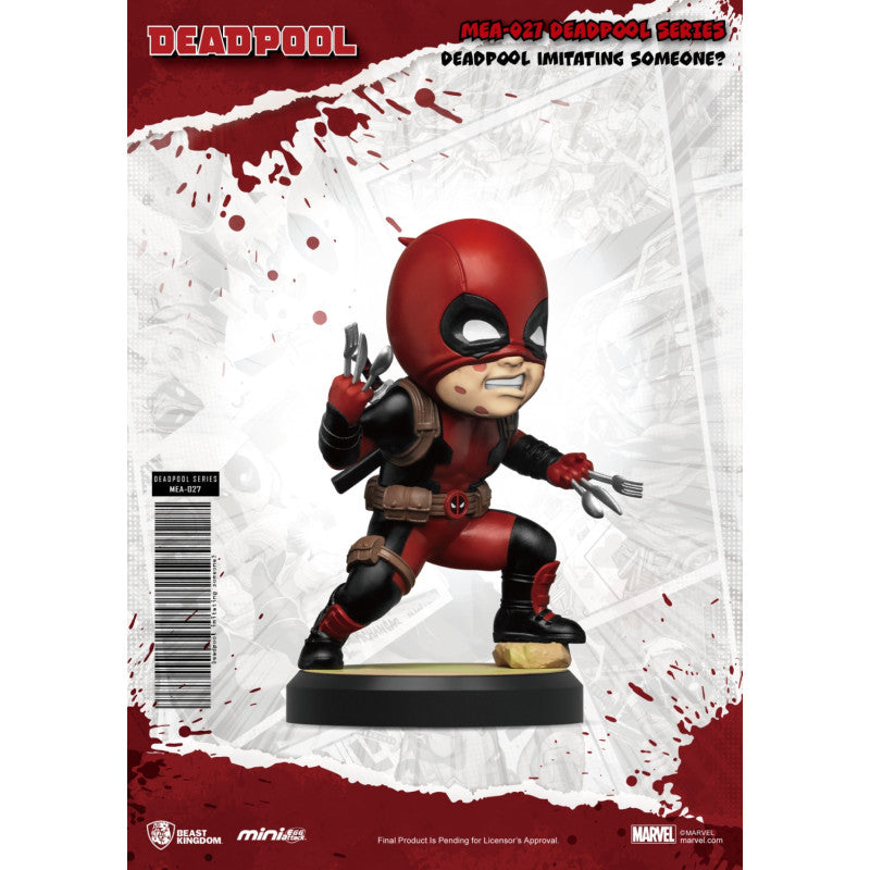 Mini Egg Attack Deadpool Imitando a alguien?
