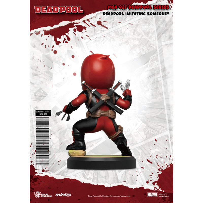 Mini Egg Attack Deadpool Imitando a alguien?