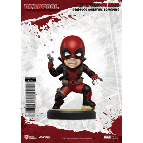 Mini Egg Attack Deadpool Imitando a alguien?