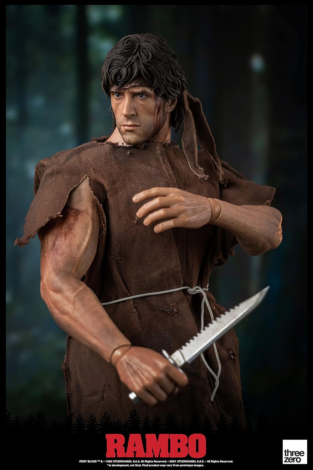 ThreeZero Rambo: First Blood  Rambo Escala 1/6