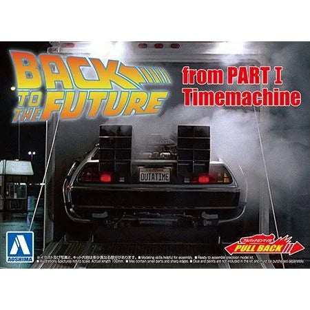 Aoshima Volver al Futuro Time Machine Parte I Escala 1:43