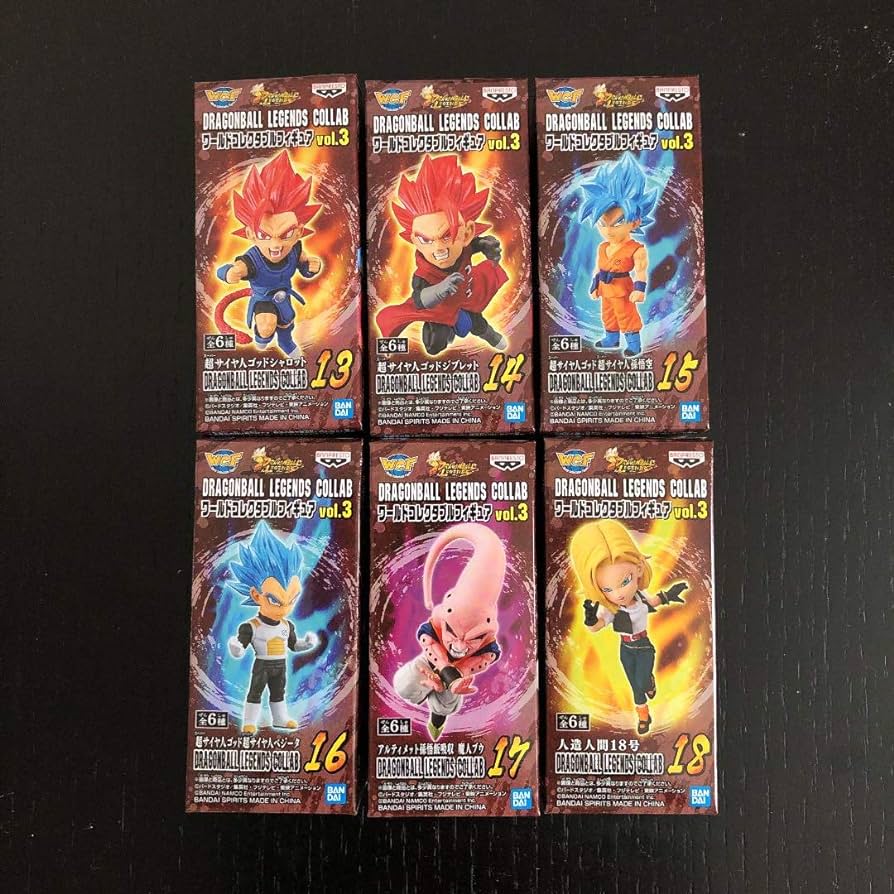 Banpresto Figura Dragon Ball Legends Collab World Vol. 3 Unidad Aleatoria