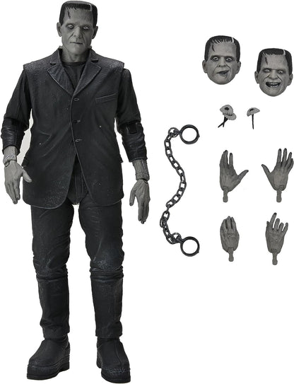 NECA Ultimate Frankenstein Blanco y negro