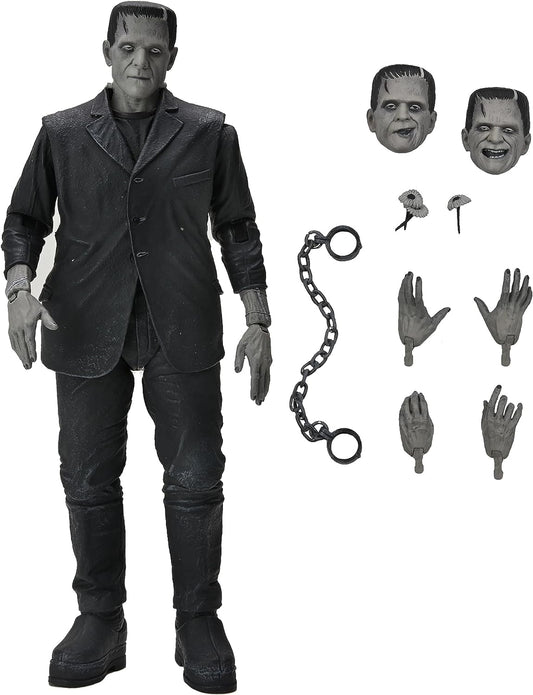 NECA Ultimate Frankenstein Blanco y negro