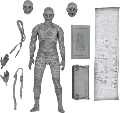 NECA Ultimate La momia Blanco y negro