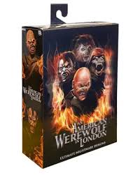 NECA Ultimate Hombre Lobo americano Londres Warmonger Militar